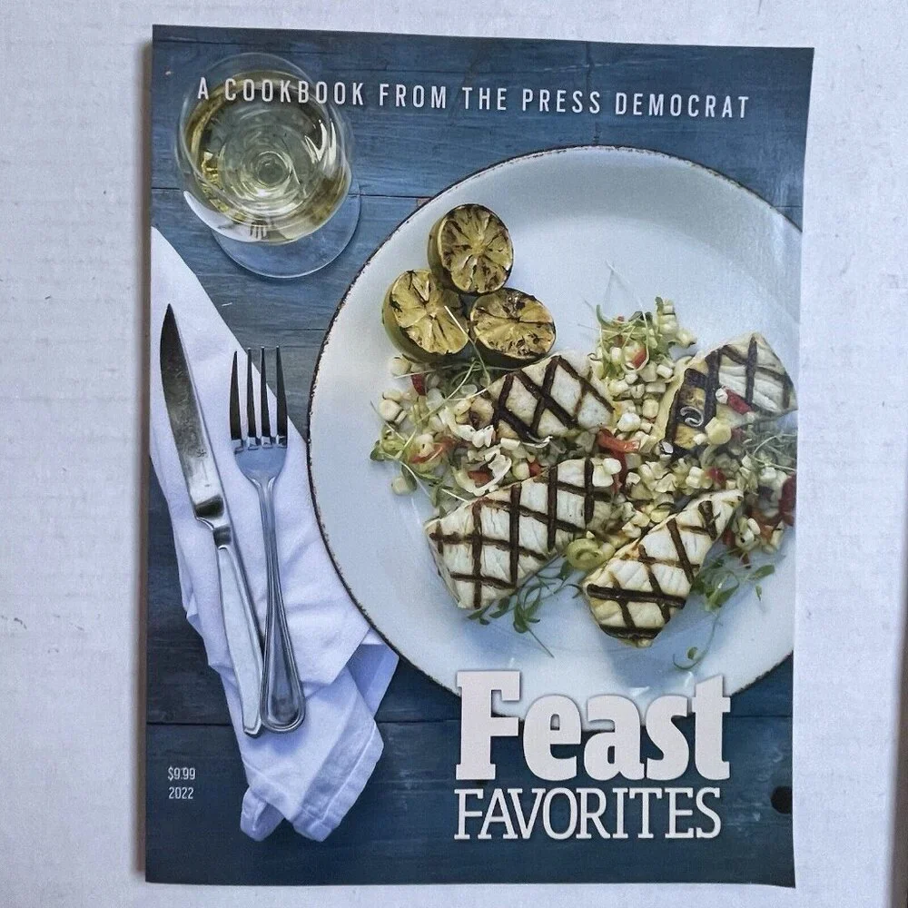 A Cookbook From Press Democrat Set of 2